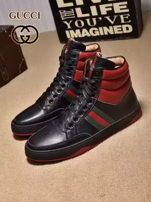 Gucci High-Top Fashion Men Shoes_031